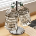 thumbnail image 3 of Stainless Steel Rotating Kitchen Organizer Rack With Hooks For Efficient Utensil Storage And Tool Accessibility, 3 of 6