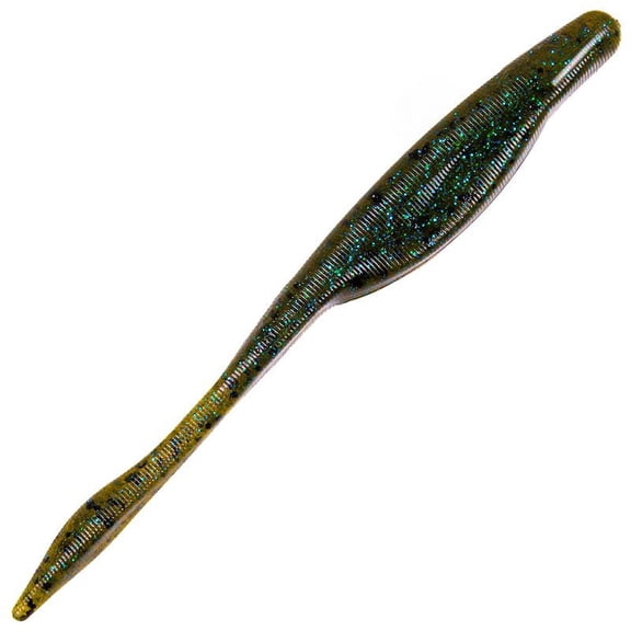 Strike King CaffeineShad 5'' Grn Pumpkin Sapphire 8pk