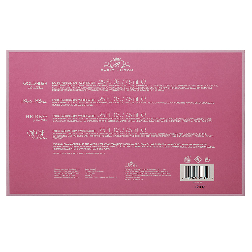 Paris Hilton Eau De Parfum Coffret Set, 4 Pieces photo 5