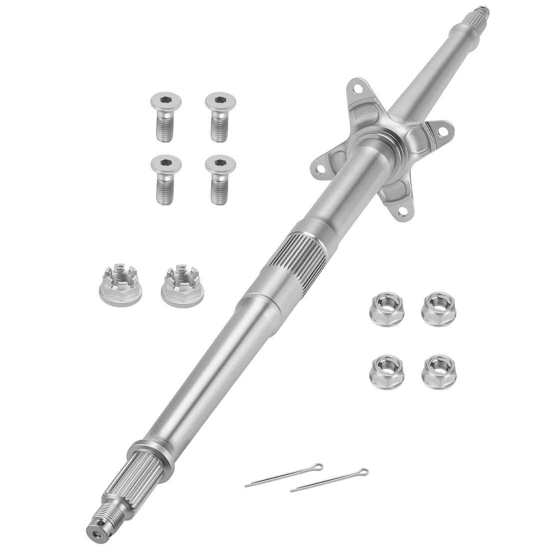 M MATI Rear Axle Shaft Wheel Hub for Honda TRX450FM TRX450FE