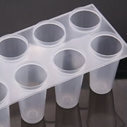 Yesbay 8Pcs Ice Cream Lolly Maker Form DIY Pop Mould Frozen Popsicle Yogurt Molds Tools