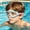 Color#b, variant on Children's Large Frame Waterproof and Anti Fog Swimming Goggles, Toddler Goggles Swim Mask with HD Frame for Kids