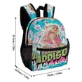 thumbnail image 2 of 13In Zombio Character Backpack Front Pocket Small Knapsack Cartoon Daypack Lightweight Bookbag, 2 of 8