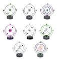 thumbnail image 4 of Advancent Bola de péndulo, movimientos giratorios magnéticos, juguete de ciencia física, interesante dispositivo de de oficina para el Decoración del hogar H006/Verde, 4 of 6