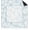 Blue Coastal, variant on Blue Chinoiserie Floral Mahjong Mat 31.5 x 31.5 in, Poker and Cards, Grandmillennial Blue Flower Chinese Anti-Slip Noise-Reducing Mahjong Mat for Table Board, Games Tile Games