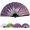 04#, variant on Line Dance Popping Fan, Pop That Fan Line Dance, Line Dance Fans That Make Sounds, Folding Fans Handheld Line Dance, Line Dance Fan, Fan for Line Dancing (04#)