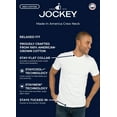 thumbnail image 5 of Jockey Men's Made in America 100% Cotton Crew Neck Undershirt - 2 Pack, 5 of 9