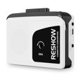 thumbnail image 1 of Reproductor portátil de casetes Reshow Walkman con altavoz blanco, 1 of 8