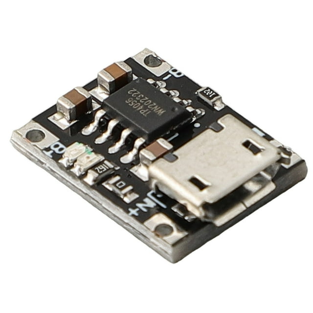 Tc4056 Module Cellule Lipo Lithium Li-Ion Batterie 12.5x15.5x3.5mm 5V vers 4.2V 1A Micro Usb Chargeur Module Chargement Module Bricolage