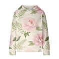 thumbnail image 7 of Mercatoo Women's Sweatshirt Autumn Casual Loose Pullover Jacket Basic Sportswear Women's Fashionable Top Clothing, 7 of 7