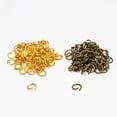 thumbnail image 4 of Accesorios de joyería, accesorios de anillo abierto, material de anillo de conexión, hardware circular de hierro, anillo pequeño, anillo abierto en C, 4 of 6