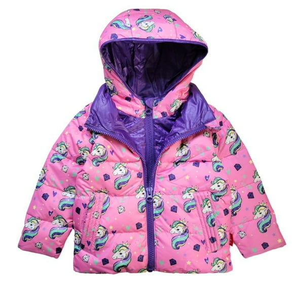 Car Seat Coat | The Road Coat Down - Unicorn Print