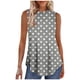 thumbnail image 3 of TaTaai Random Print Women Tank Top Summer Regular Fit Sleeveless Crew Neck Pullover Non See-through Machine Washable No Fading Casual Fashion Daily Wear Top Gift, 3 of 6