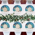 thumbnail image 7 of GZHJMY Christmas Snowman Placemats 1Pcs,Holidays PVC Weave Place Mats Table Mats Non-Slip Easy to Clean for Home Kitchen BBQ Party Table Decor,15.4", 7 of 7