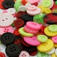 thumbnail image 3 of Gwen Studios Plastic Sewing Buttons Value Pack, 7 oz., Assorted Sizes, Multicolor, 3 of 5