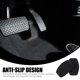 thumbnail image 3 of BESTYASH 1Par Cubierta De Pedal De Goma Nbr Para Y Embrague Con Antideslizante Negro, 3 of 7