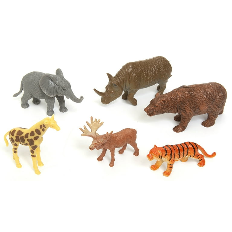 Zoo Troop Collectible Safari Animal Set – 14-Piece Wildlife