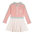 thumbnail image 2 of Traje de baño para niñas con falda de cono de helado, traje de baño encantador para niñas de 3 a 11 años, 2 of 8