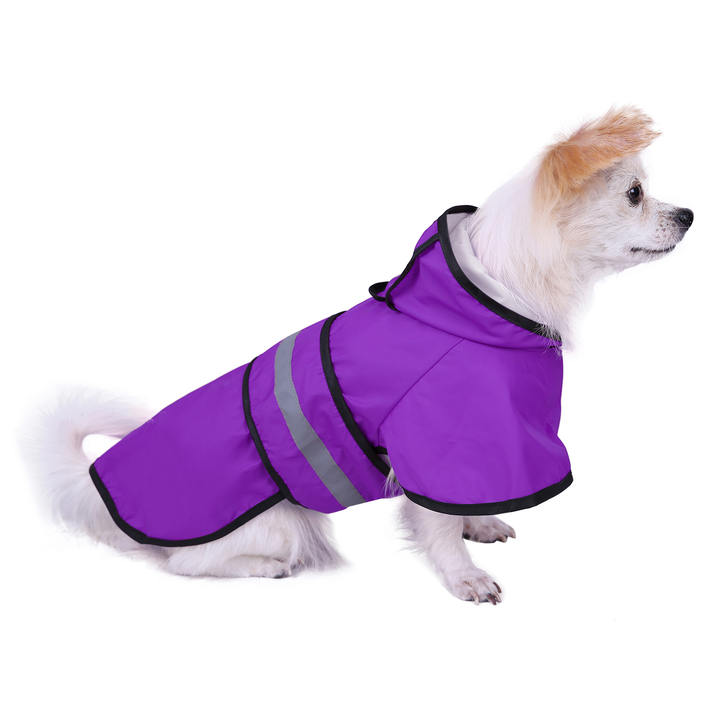 HDE Dog Raincoat Hooded Slicker Poncho for Small to XLarge Dogs and