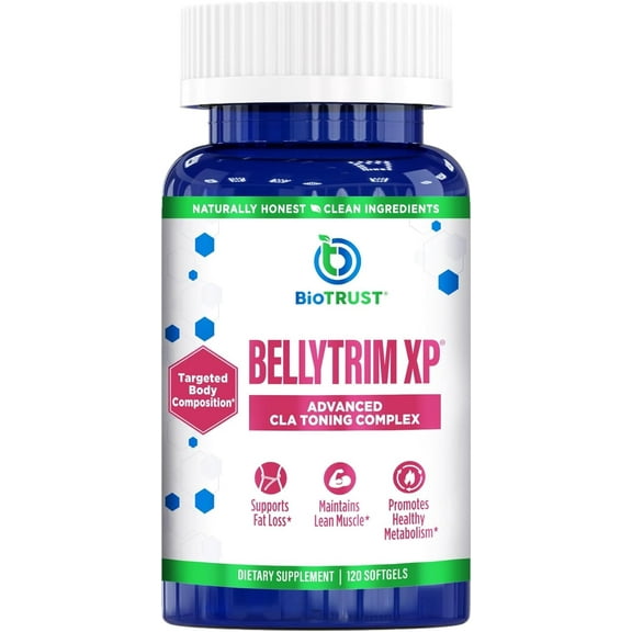 BioTrust BellyTrim XP Advanced CLA Toning Supplement, Conjugated Linoleic Acid (60 Servings)