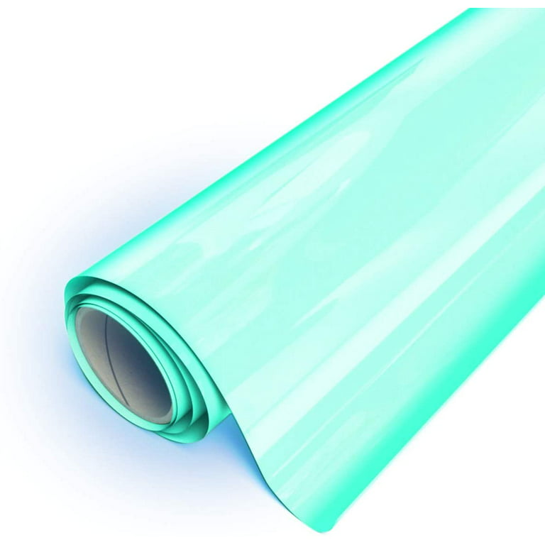 Siser EasyPSV Permanent Glow Self Adhesive Craft Vinyl 13.5 inch x 25ft Roll, Size: 13.5 x 25ft, Green