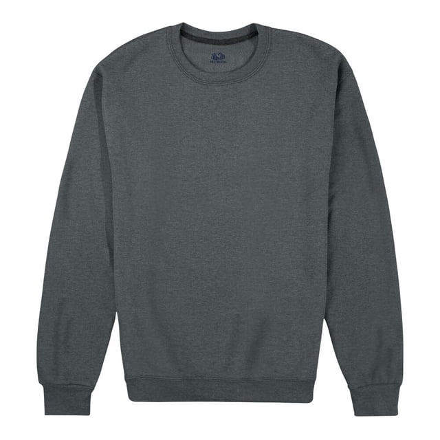 Sudadera Fruit of the Loom Talla M Cuello Redondo Gris Obscuro Jaspe