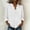 A217 White, variant on Xdegoge Ruffle V Neck Blouses for Women Cotton Linen Long Sleeve Shirts Elegant Frill Trim Tunic Tops Casual Loose Fit Flowy Pullover Shirts for Spring Autumn Work
