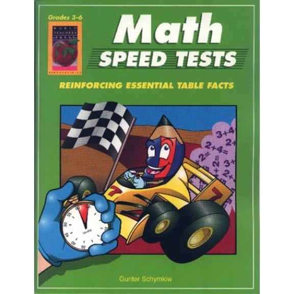 Pre-Owned Math Speed Tests, Book 2: Grades 3-6: Reinforcing Essential Math Facts (Paperback) 1583240594 9781583240595