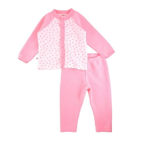 Conjunto Baby Creysi Niña 3 Meses Estampado de Estrellitas Rosa 2 Pzas