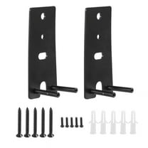 Steel Black Wall Mount Brackets Replacement for OmniJewel Lifestyle 650 & Surround Speakers 700,2 * Wall Brackets with screws,Black