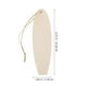 thumbnail image 2 of 10 piezas de tablas de surf de madera sin terminar, recortadas para manualidades, adornos de madera en rodajas para pintar, decoración colgante para fiestas hawaianas de verano y playa (color caqui)., 2 of 7