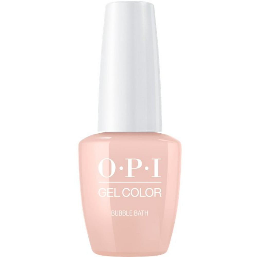 OPI OPI GelColor Gel Nail Polish, Bubble Bath, 0.5 Fl Oz