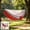 Multicolor-1B, variant on MMJ Portable Hammock with Crossbars Breathable Mesh Fabric Outdoor Camping Backyard Patio Vacation 106.3x55.12in