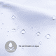 thumbnail image 4 of Cortina de Baño Impermeable Juana Gallo Diseño de Ajedrez Cuadros Blanco con Negro, 4 of 7