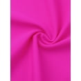 thumbnail image 5 of DARING DIVA Plus Size Ruffle Tummy Control Bathing Suits Swimwear Set 3X Hot Pink, 5 of 5