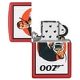 thumbnail image 4 of Zippo James Bond 007 Vintage Design Red Matte Pocket Lighter, 4 of 6
