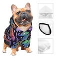 thumbnail image 3 of Balery Colorful Animals Sudadera con Capucha para Perros Pequeños – Ropa para Mascotas, Disfraz para Perros y Gatos, Ideal para Fiestas y Cosplay-Medium, 3 of 7