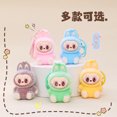 thumbnail image 3 of Nuevo llavero Kawaii Labubu colgante de dibujos animados lindo muñeca de PVC llavero de coche mochila colgante regalos, 3 of 4