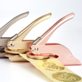 thumbnail image 4 of Rose Gold Hand Tongs Stamp Desktop Portable Handheld Stamp StampPattern Embossed Stamp Stamp, 4 of 5