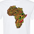 thumbnail image 4 of Inktastic African Continent with Pattern-black History Month T-Shirt, 4 of 5