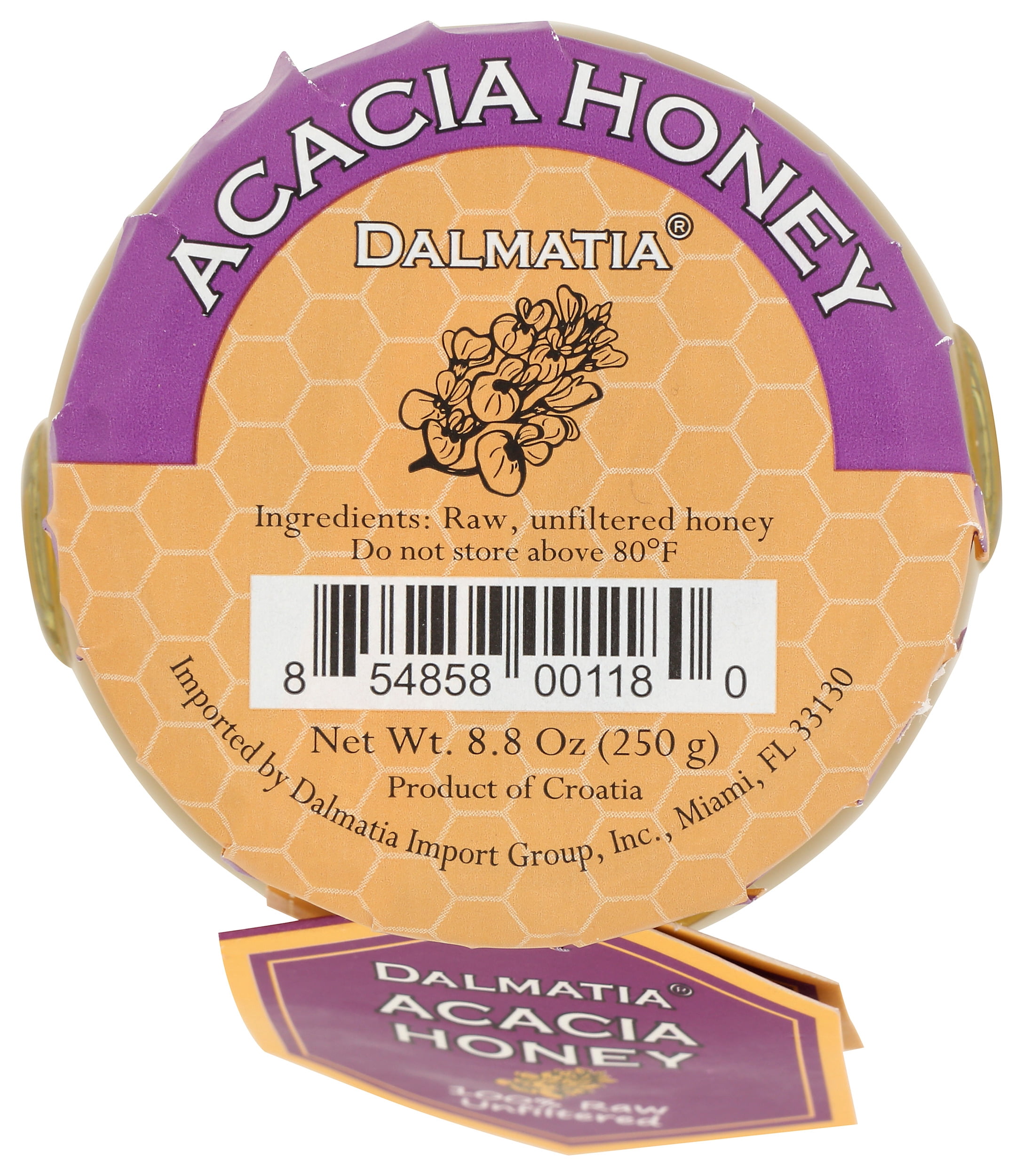 DALMATIA HONEY ACACIA, 8.8 OZ Pack of 12
