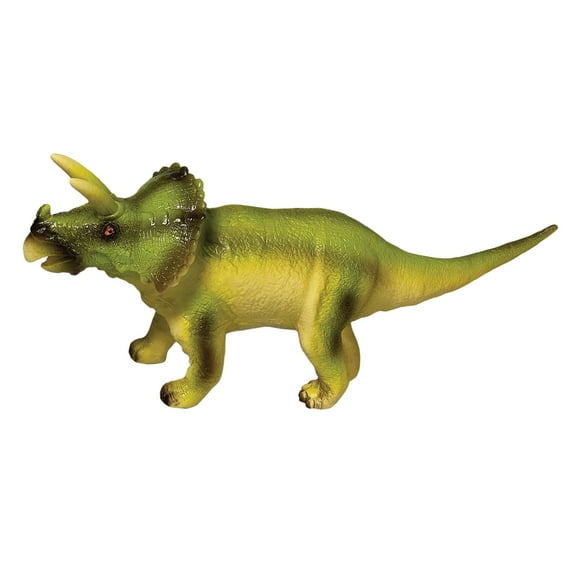 Soft Ark Replicas - Triceratops from Deluxebase. Large Realistic Animal Figurines, Soft Eco-Friendly Kids Toys, Jumbo Dinosaur Toy for Imaginative Play.