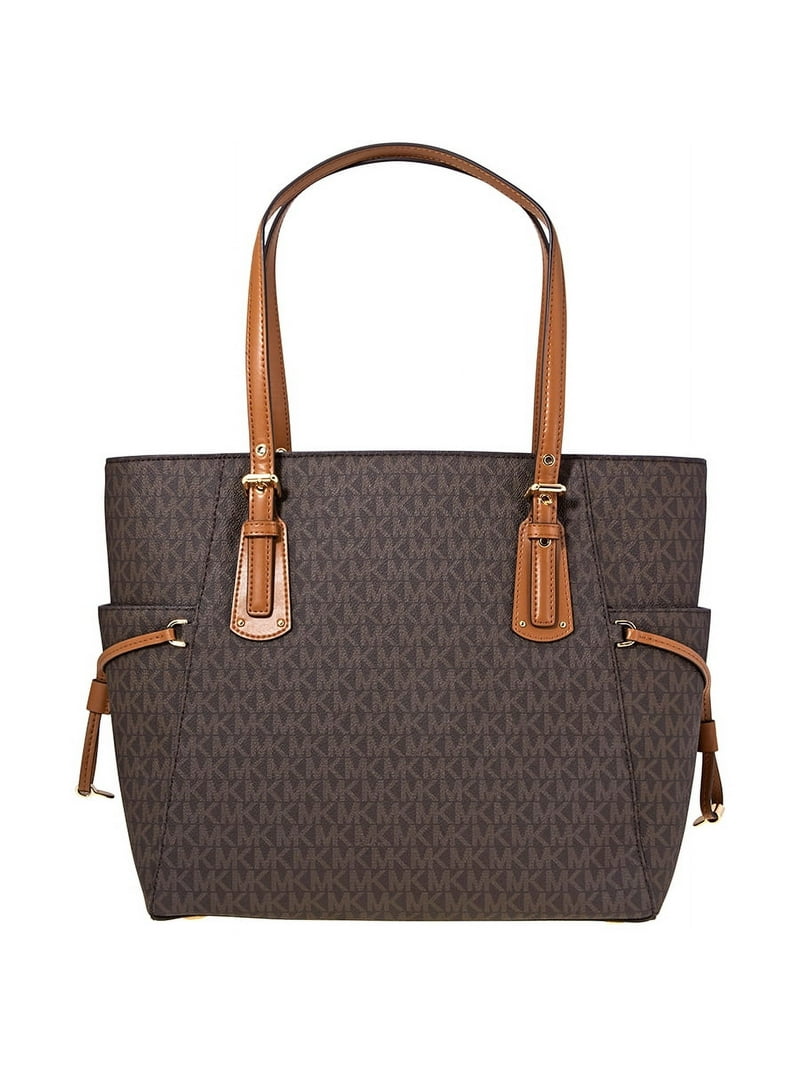 Michael Kors Voyager East West Tote- Brown - Walmart.com