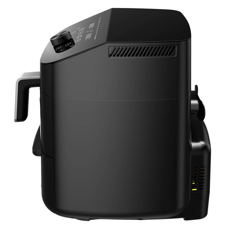 Elite 24.3-Quart Dual Zone Feature Black Air Fryer in the Air