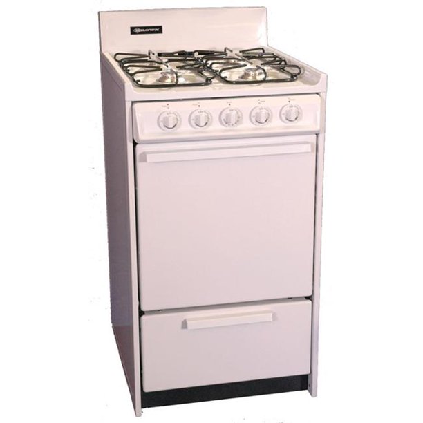 Brown WNM1107F 20 Inch Gas Range GloBar Ignition Sealed