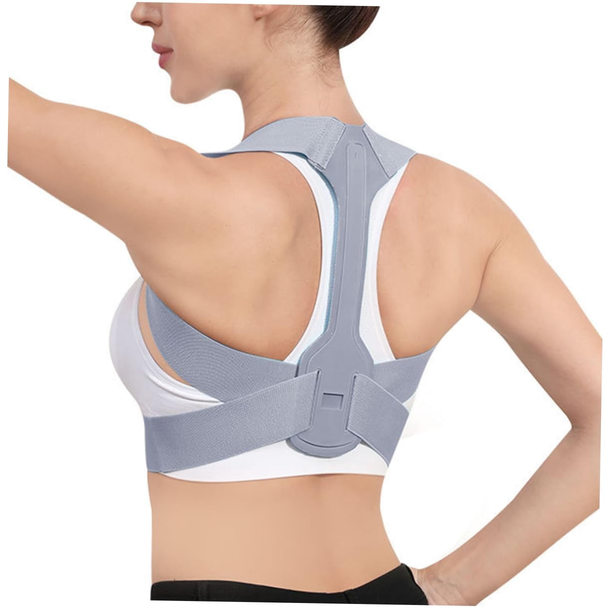 Upper Back Brace Posture Corrector for Women & Men, Adjustable & Breathable Back Straightener Posture Corrector for Men, Gradually Help Improve Poor Posture (S)