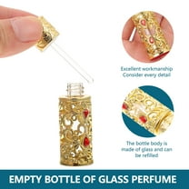 GOOHOCHY  Fragrance Oil Empty Bottle of Perfume Shiny Glassy Appearance Travel