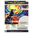 thumbnail image 6 of ArtSkills Starry Night Wolf Paint by Number Art Kit for Adults, 20" x 15" Stretched Canvas, Unisex Wall Art, 6 of 7