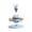 A, variant on Interactive Cat Toy with Feather Teaser Turntable Leakage Snack Puzzle Toy Bite Resistant Pet Rolling Toy for Kitten Cat
