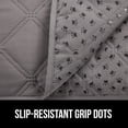 thumbnail image 5 of GORILLA GRIP Waterproof Couch Cover for Dogs, Washable Dog Sofa Cover Pet Blanket for Dogs and Cats, 30x70 Charcoal, 5 of 10